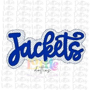 Jackets Png - Jackets  Sublimation- Digital Download - Royal and White
