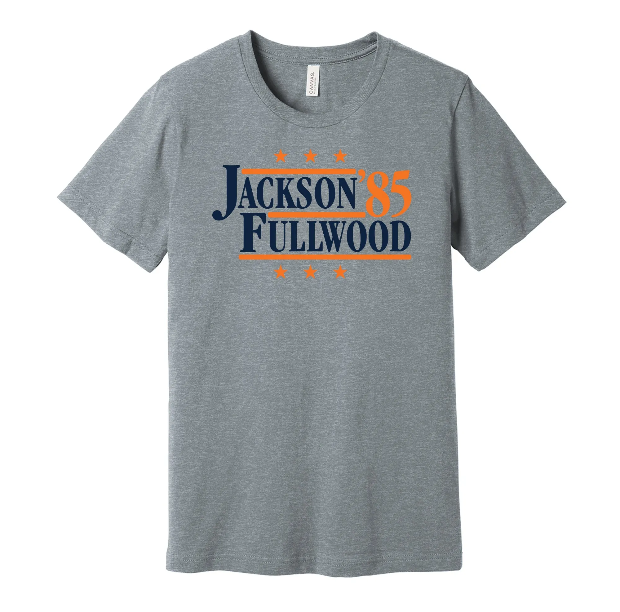 Jackson & Fullwood '85 - Auburn Football Political Campaign Parody T-Shirt - Hyper Than Hype Shirts