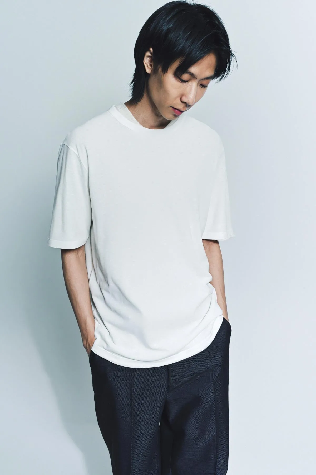 JIL SANDER | SHORT SLEEVE KNIT TEE