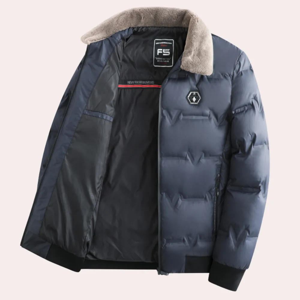 Justin - stylish and cosy winter coat for men