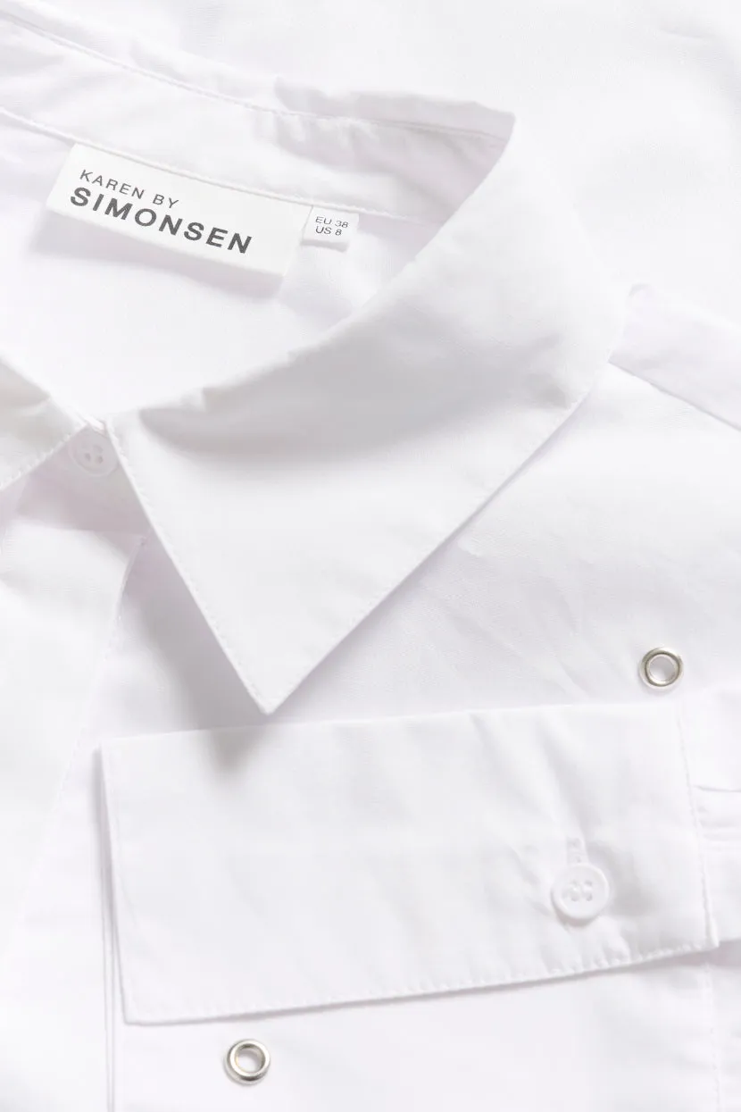 Karen By Simonsen Roysin Short Shirt - White