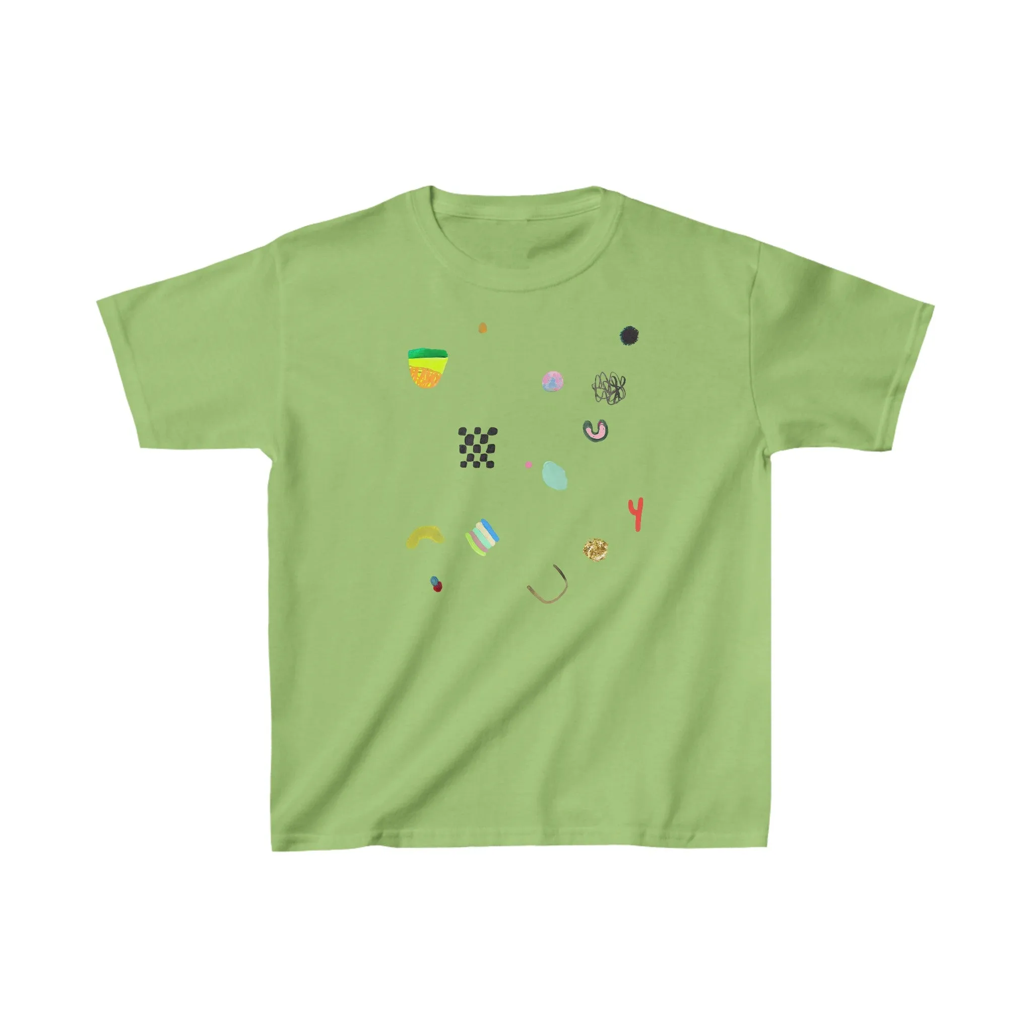 Kids Blob Party Fragments 01 Tee