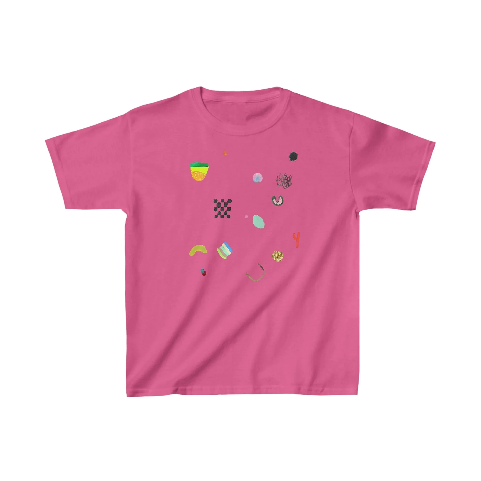 Kids Blob Party Fragments 01 Tee