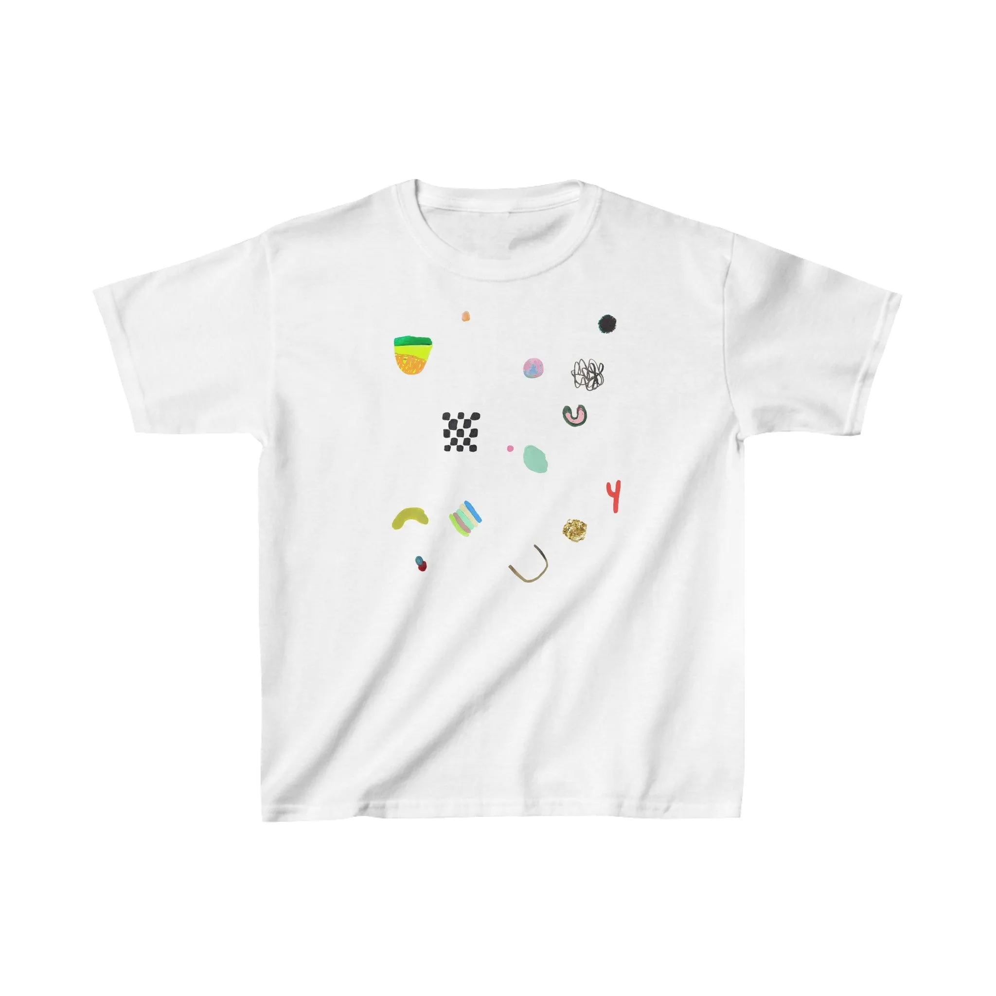 Kids Blob Party Fragments 01 Tee