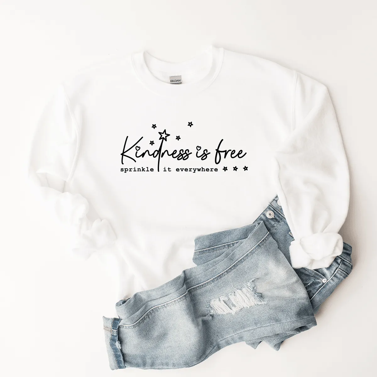 Kindness Is Free (Sprinkle It Everywhere) - Sweatshirt