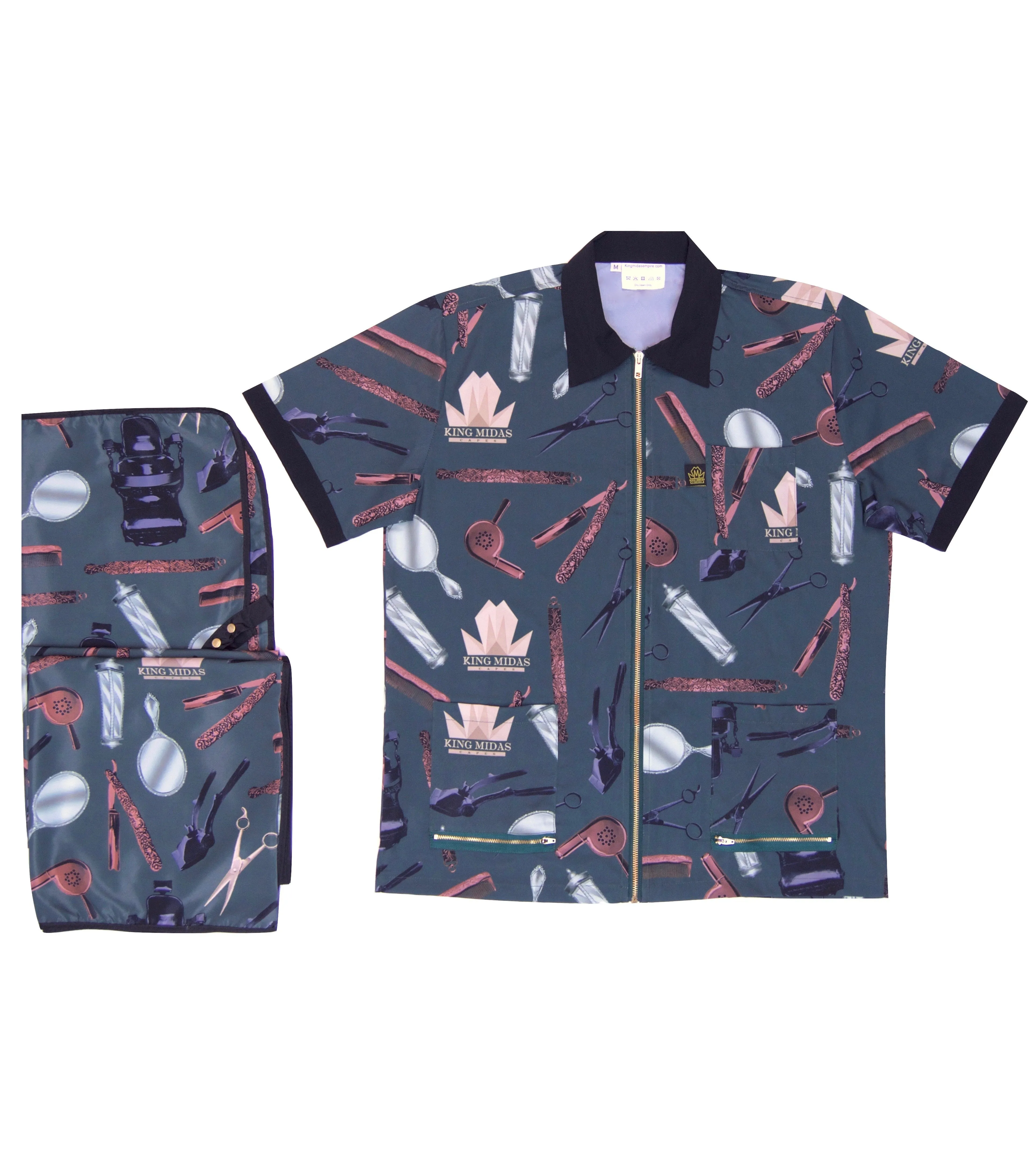 King Midas Barber Jacket (Army Edition)