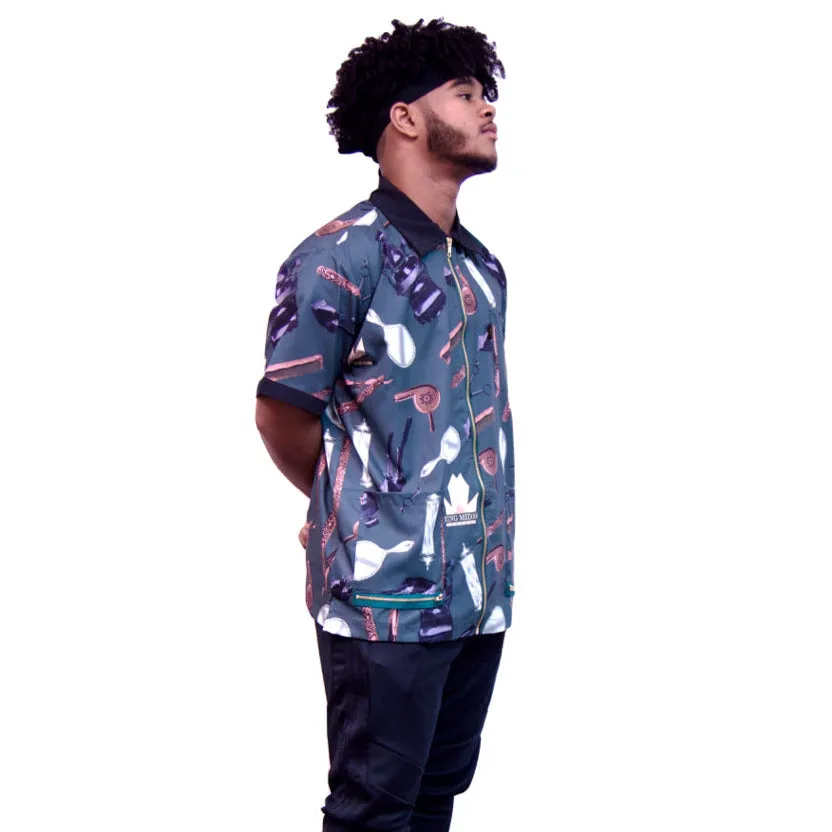 King Midas Barber Jacket (Army Edition)