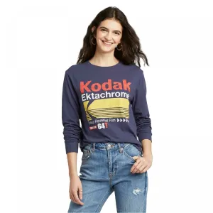 Kodak Women's Long Sleeve Graphic T-Shirt