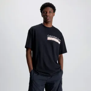 Layered Address T-Shirt - Black