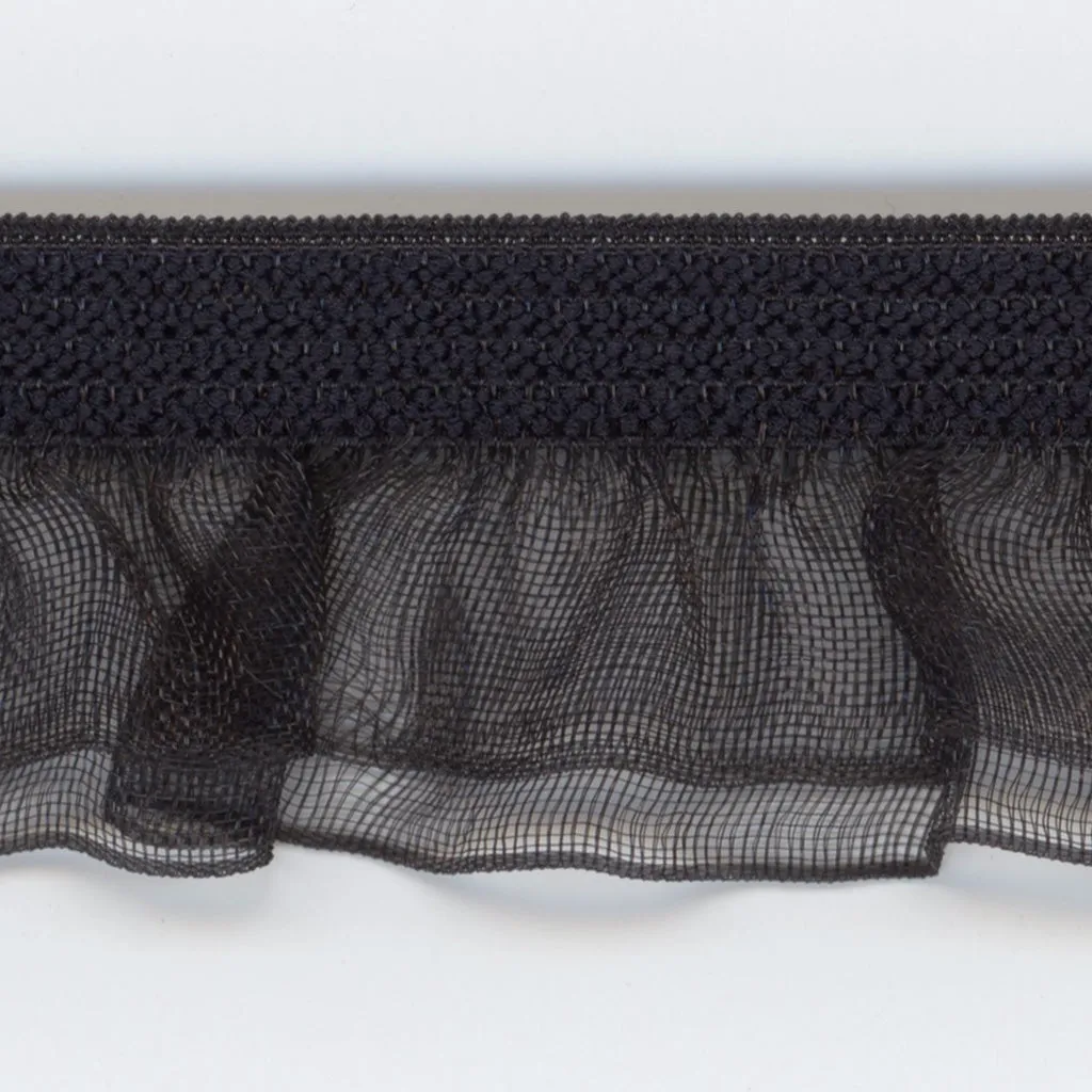 Layered Frill Stretch #47 Night Blue