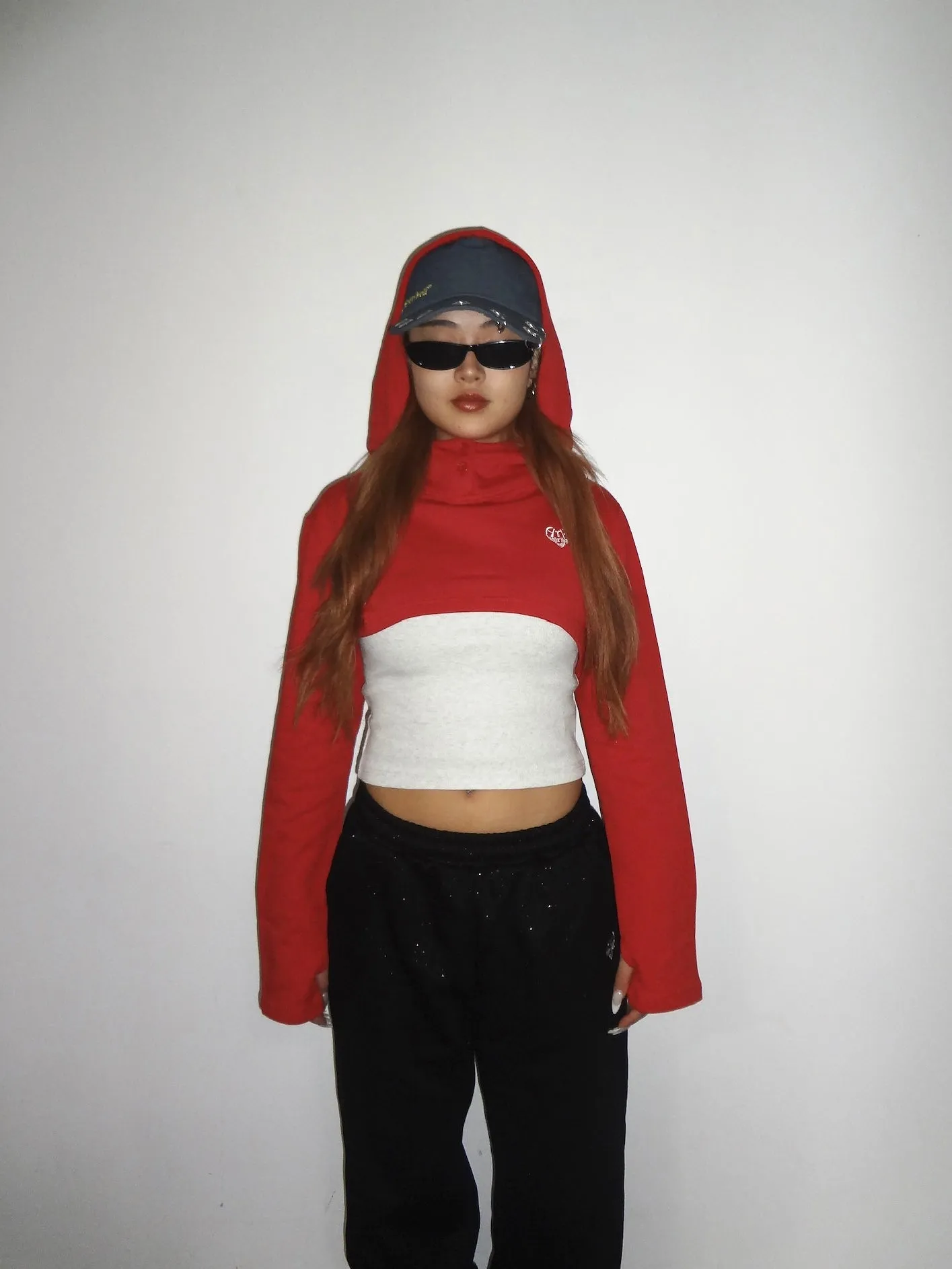 layered hoodie