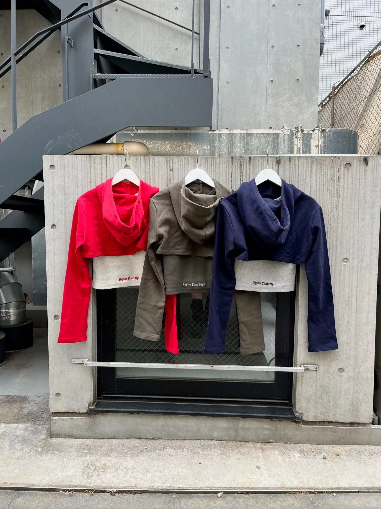 layered hoodie
