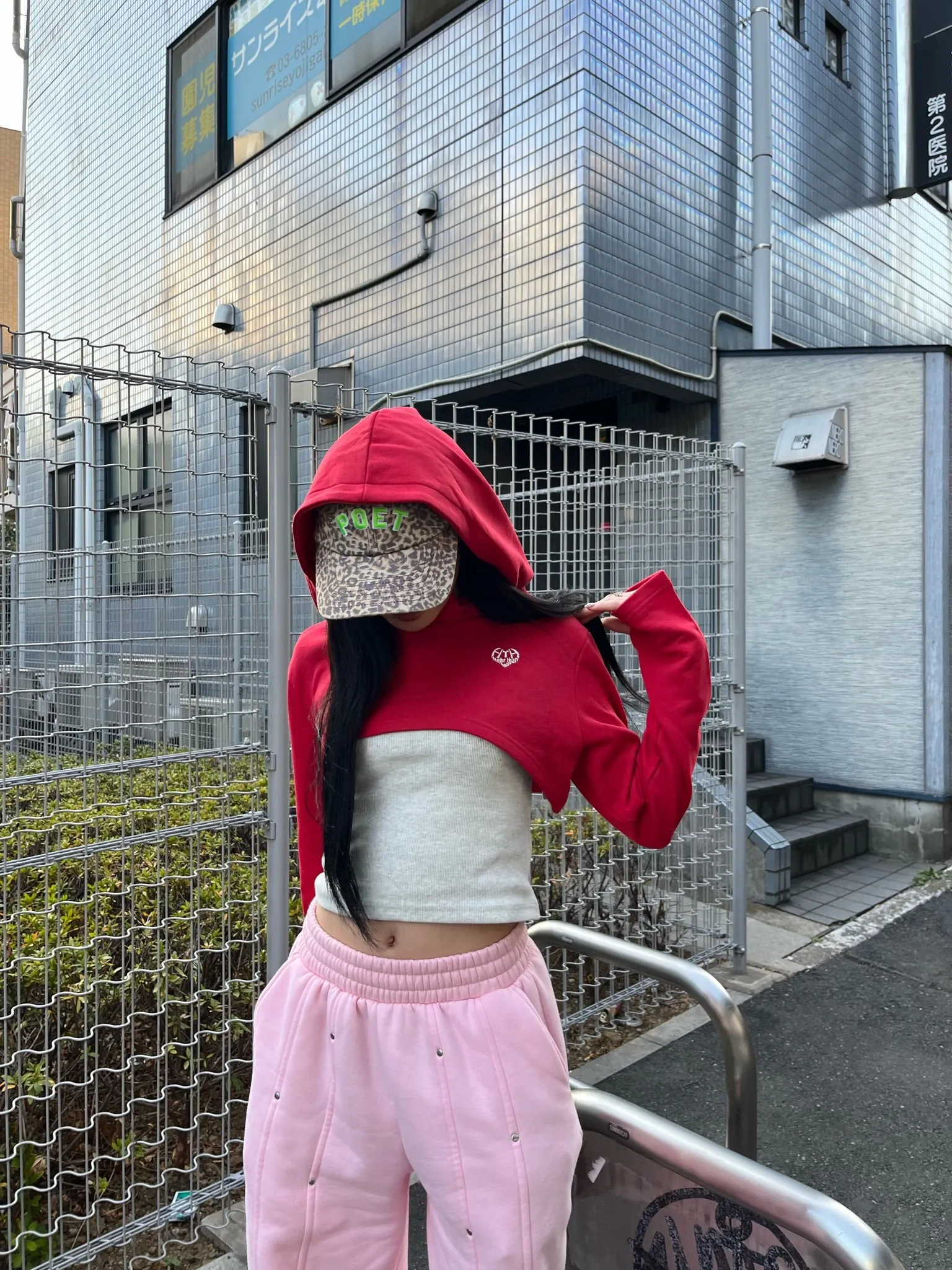 layered hoodie