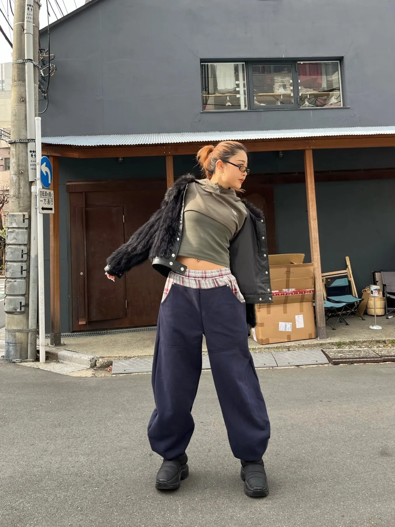 layered hoodie
