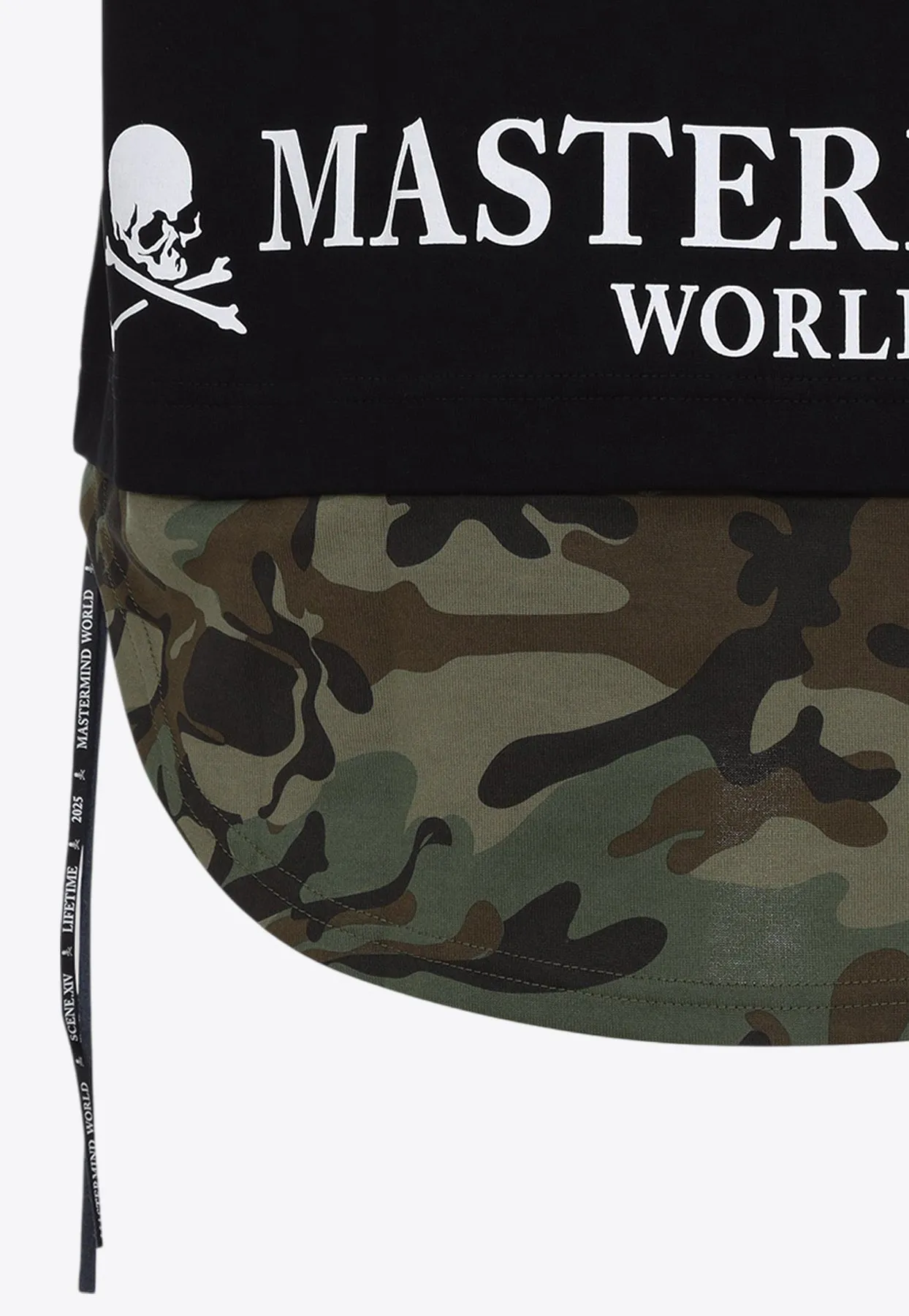 Layered Skull T-shirt