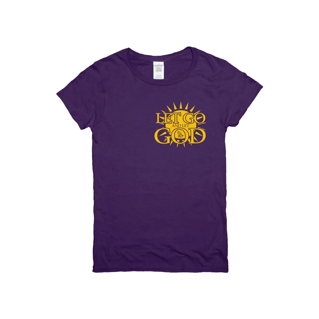 Let Go and Let God (Women's) DARK T-Shirts