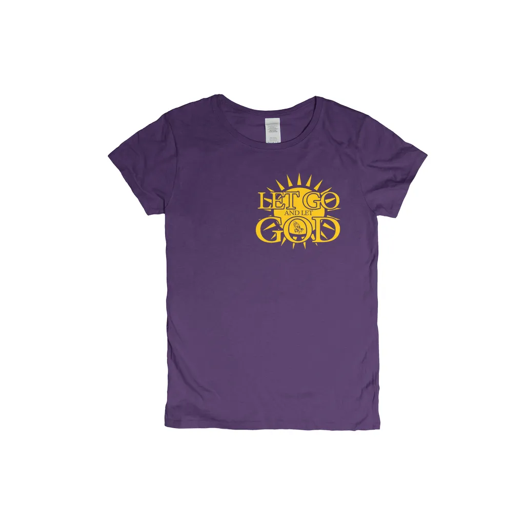 Let Go and Let God (Women's) DARK T-Shirts