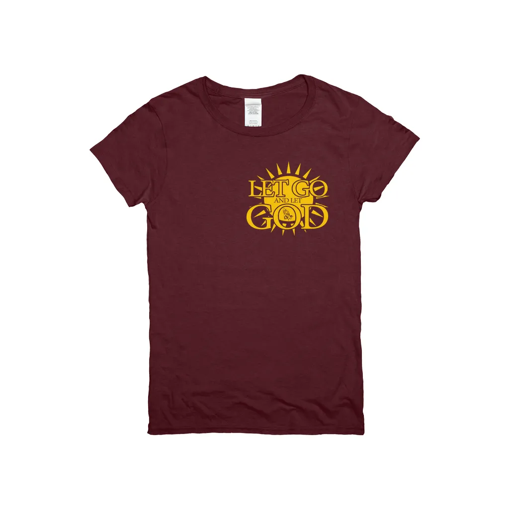 Let Go and Let God (Women's) DARK T-Shirts