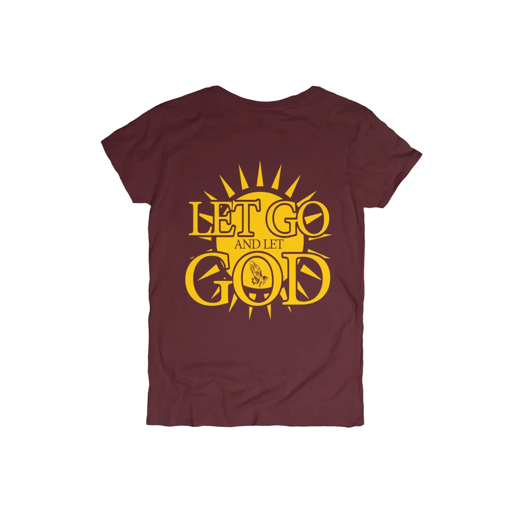 Let Go and Let God (Women's) DARK T-Shirts