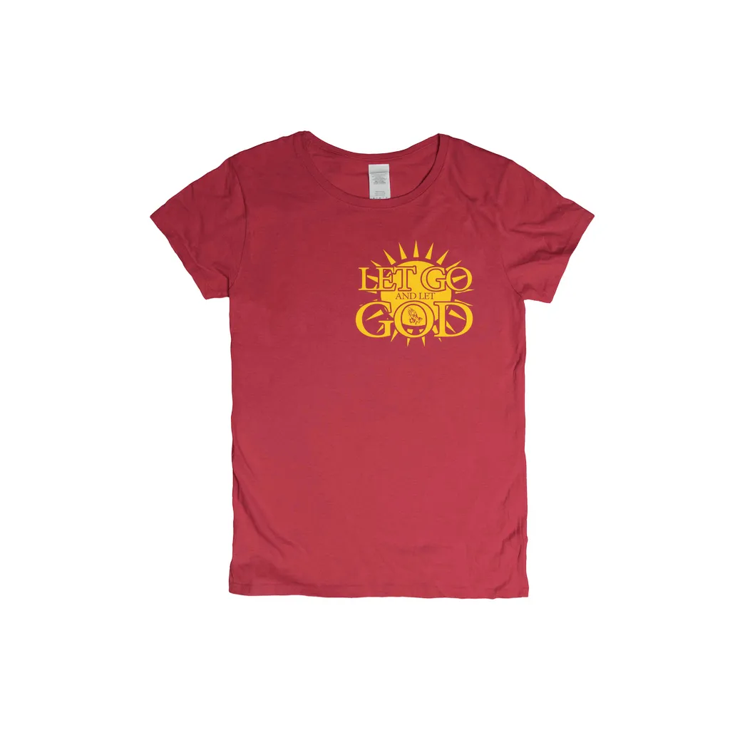 Let Go and Let God (Women's) DARK T-Shirts