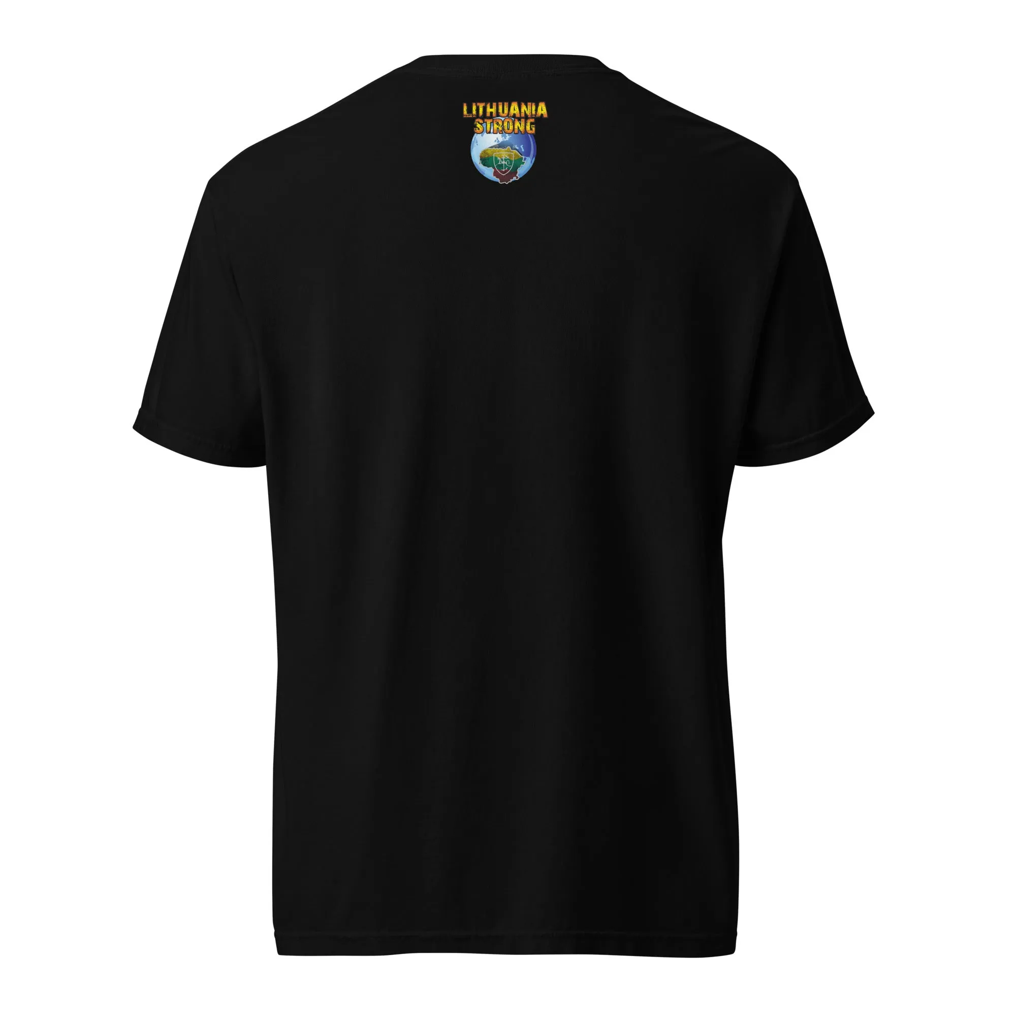 Lietuva Paris 2024 - Men/Women Unisex Soft-Washed Comfort Cotton Short Sleeve T-Shirt