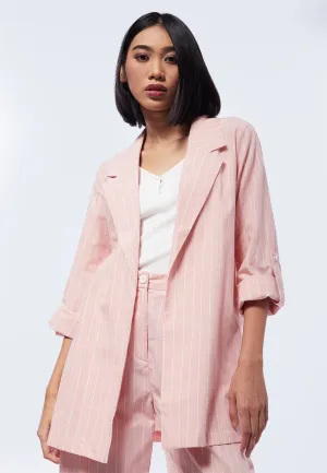 Light Weight Striped Blazer