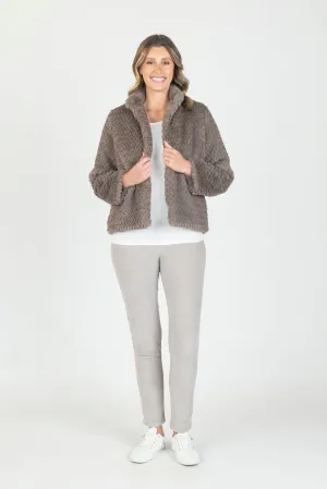 Lined Faux Fur Jacket