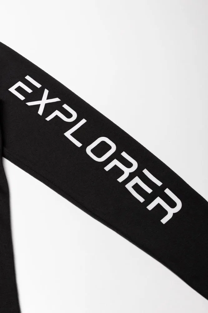 Long Sleeve T-Shirt Explore Black