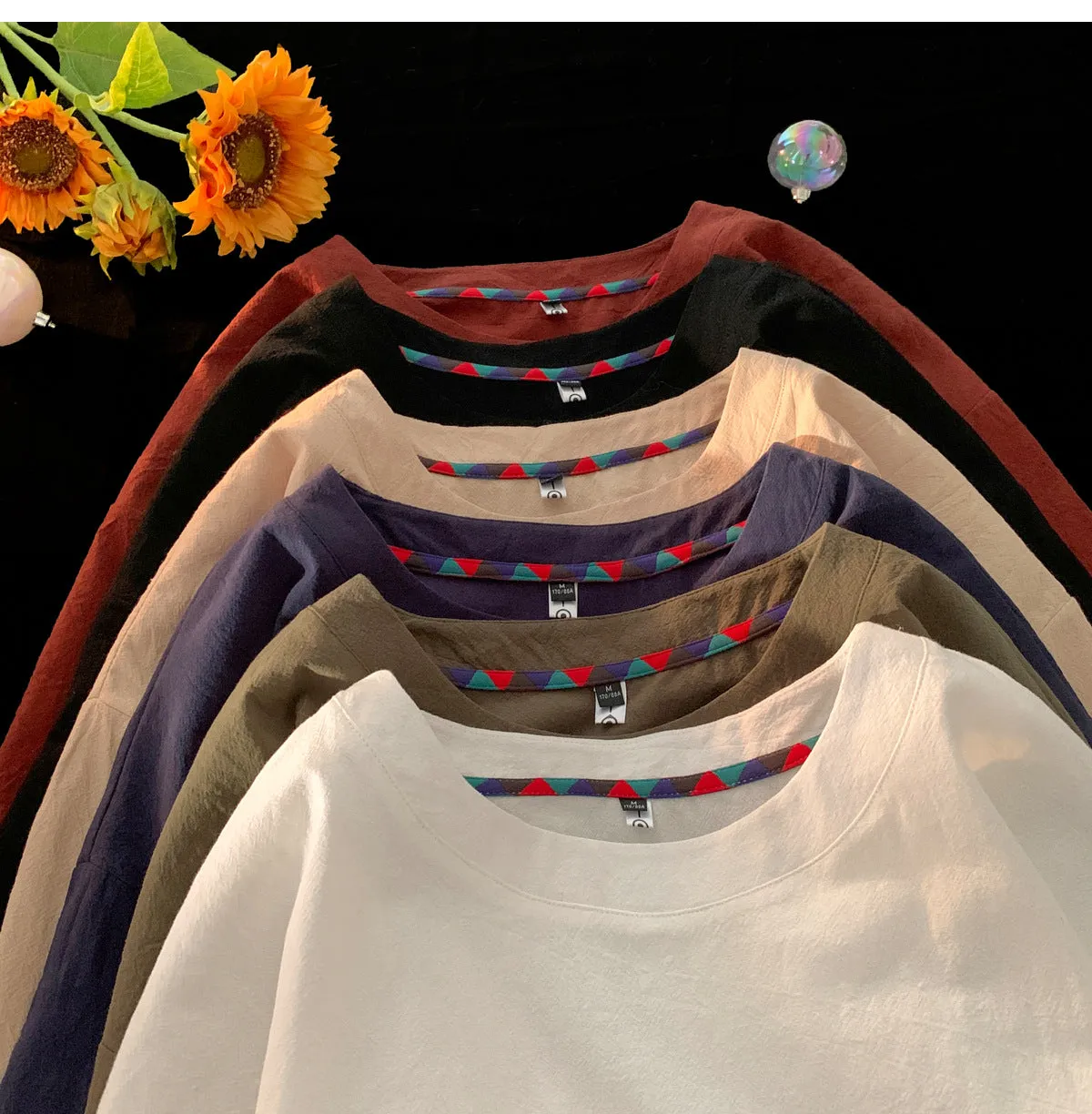 Loose Fit American Style Half Sleeve Top