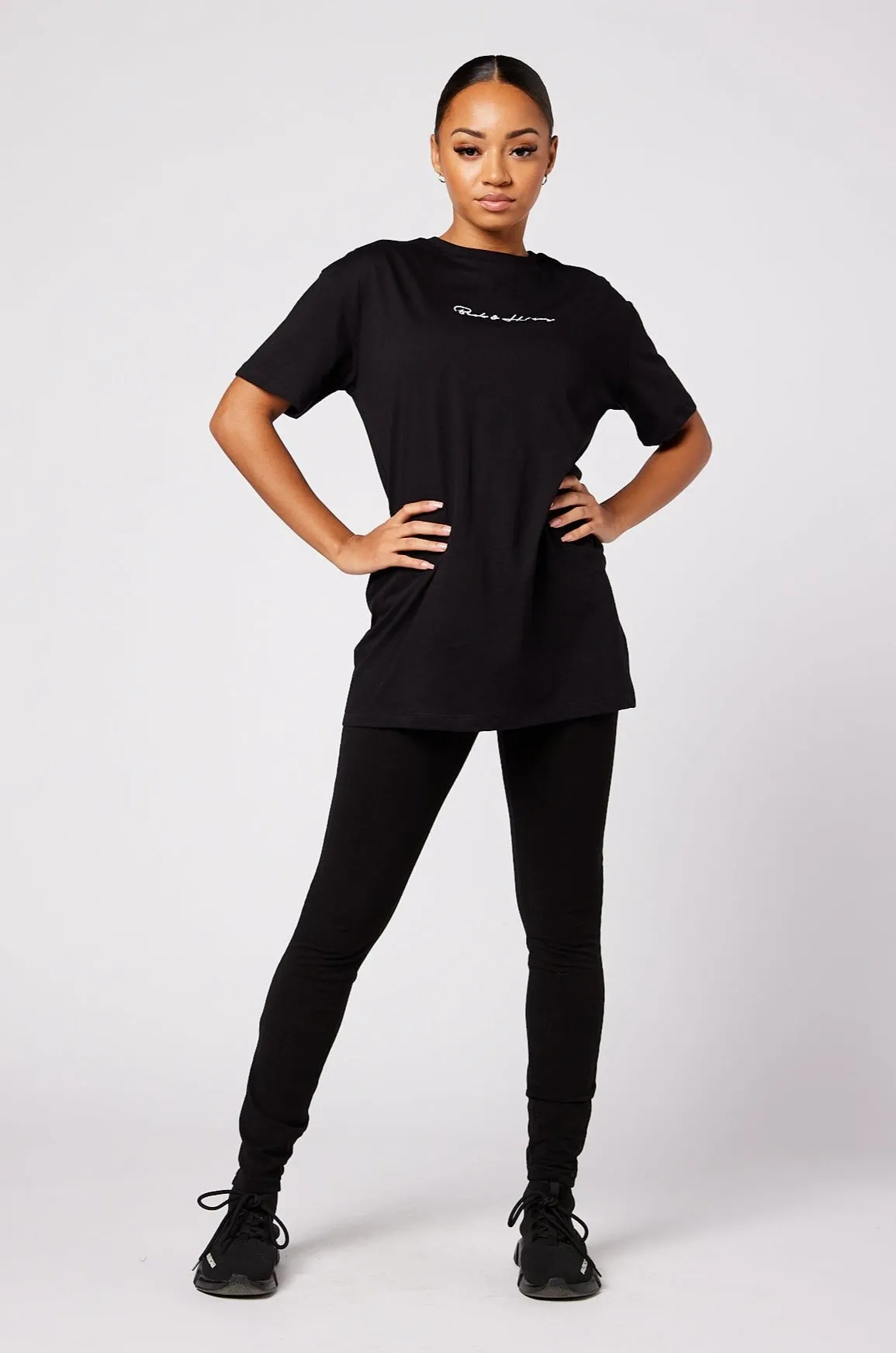 LOUISE T-SHIRT- BLACK