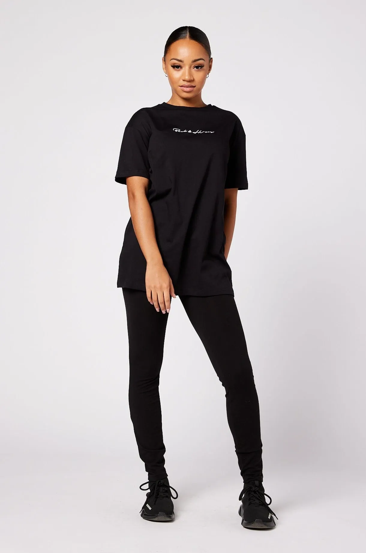 LOUISE T-SHIRT- BLACK