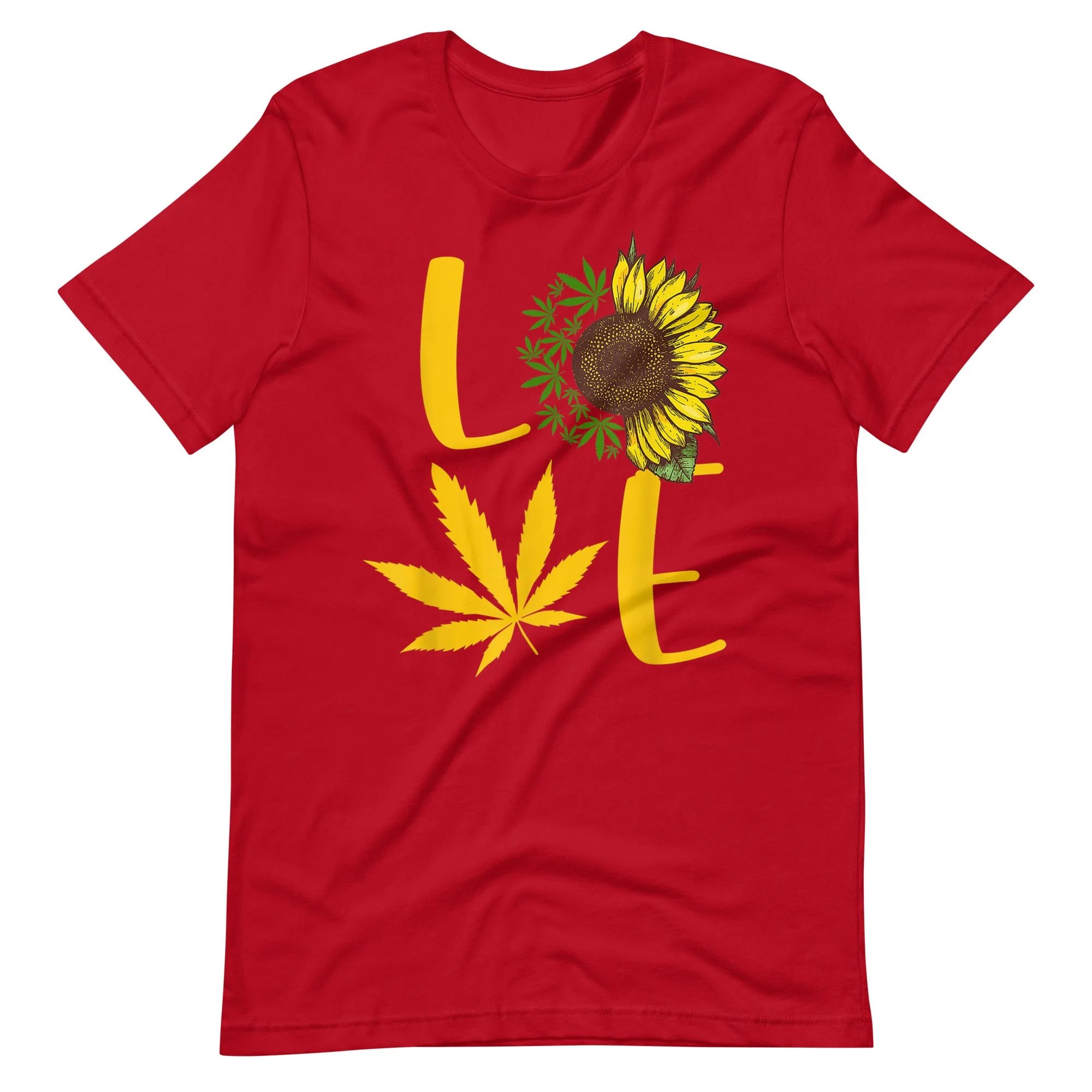 Love-Weed-Sunflower-Love-Unisex t-shirt