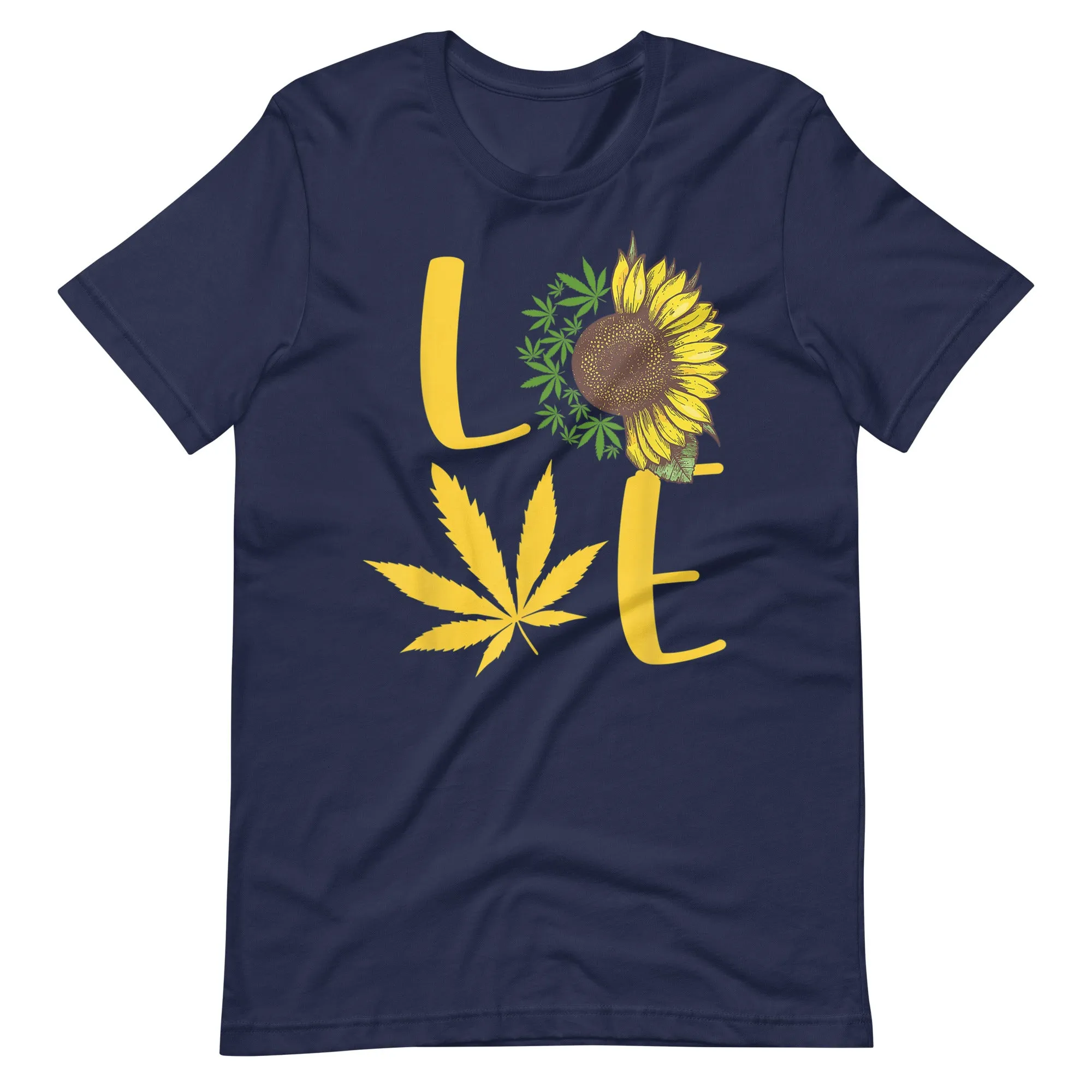 Love-Weed-Sunflower-Love-Unisex t-shirt