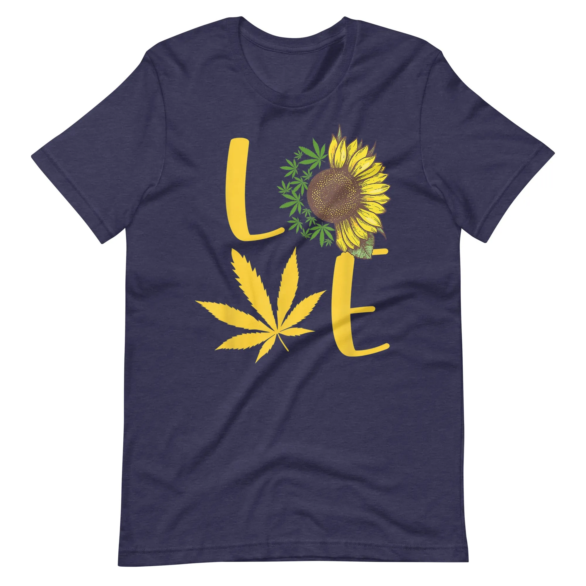 Love-Weed-Sunflower-Love-Unisex t-shirt