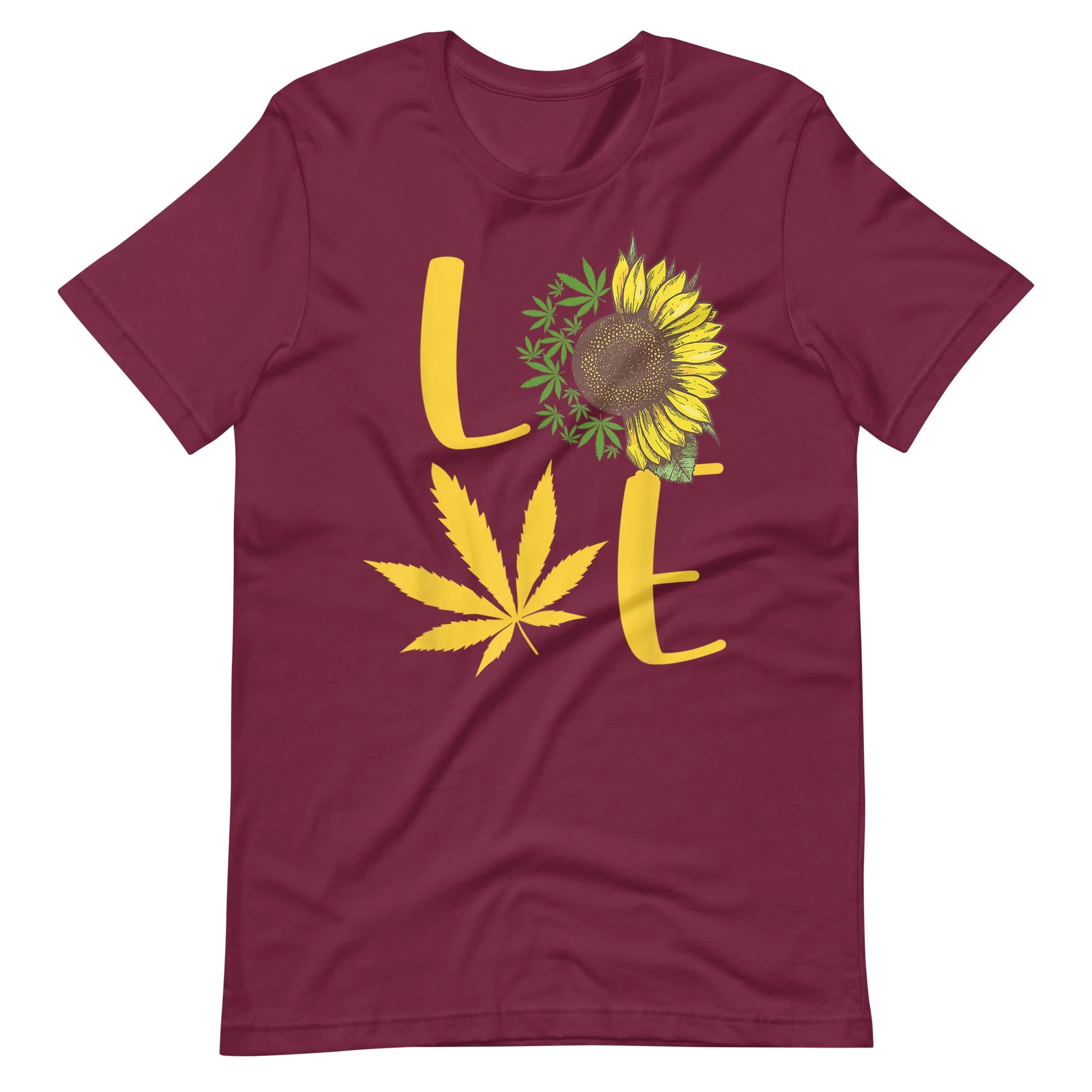 Love-Weed-Sunflower-Love-Unisex t-shirt