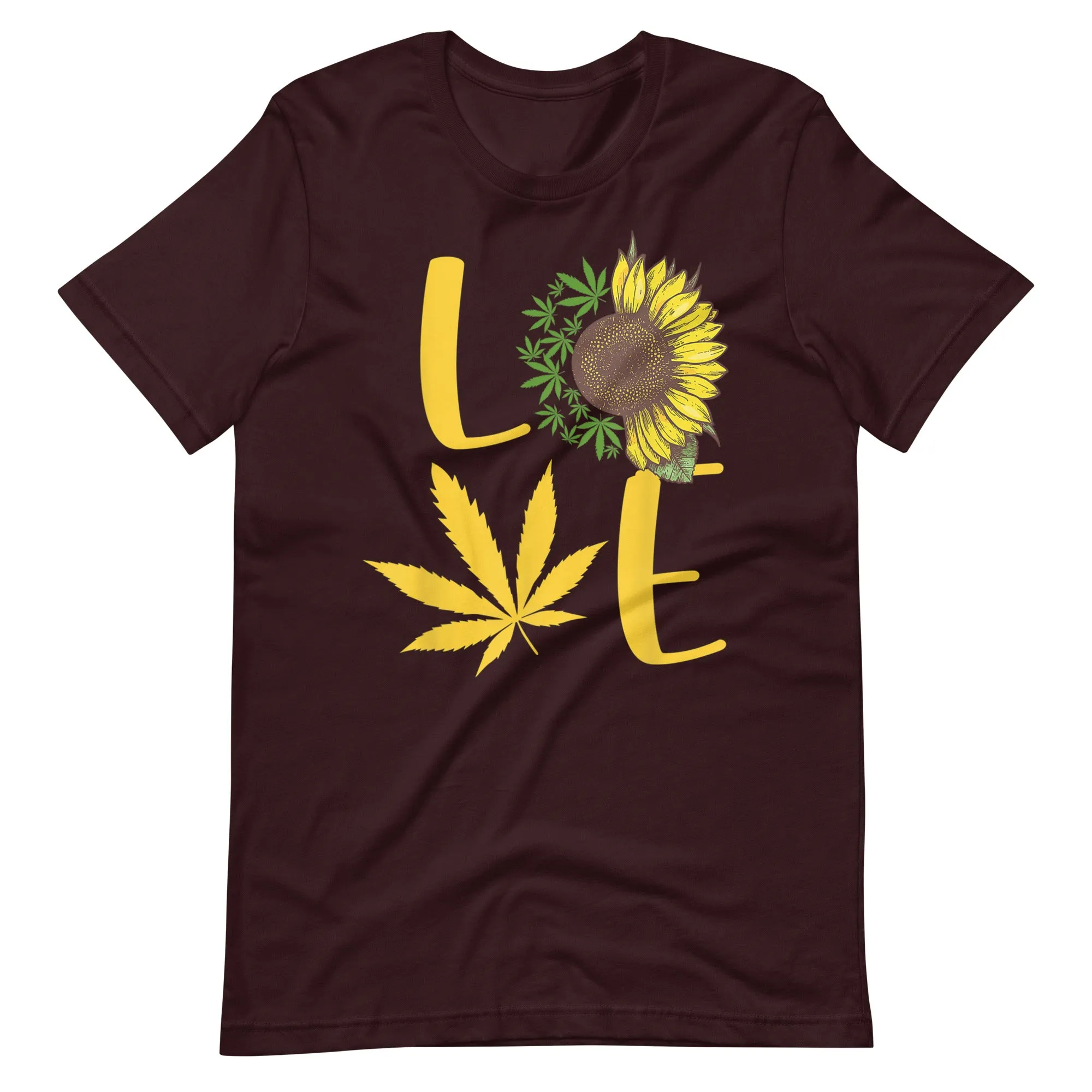Love-Weed-Sunflower-Love-Unisex t-shirt