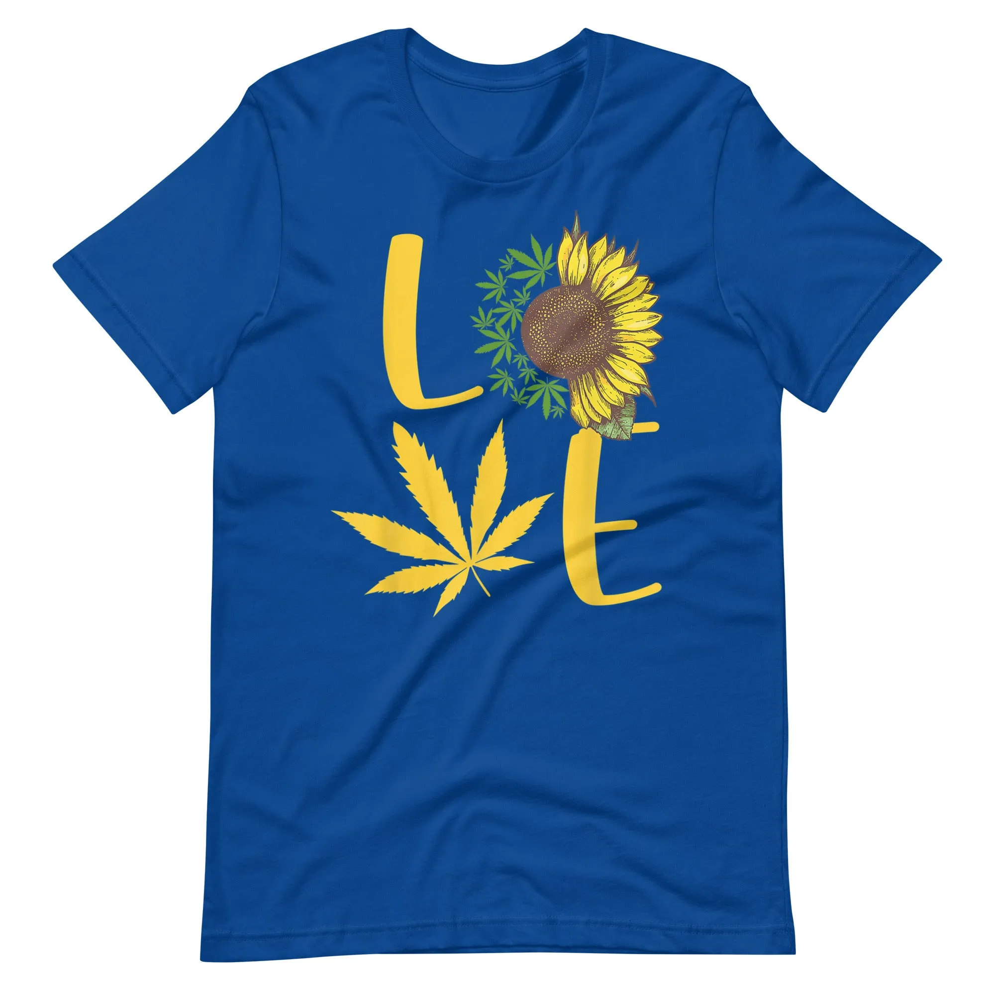 Love-Weed-Sunflower-Love-Unisex t-shirt