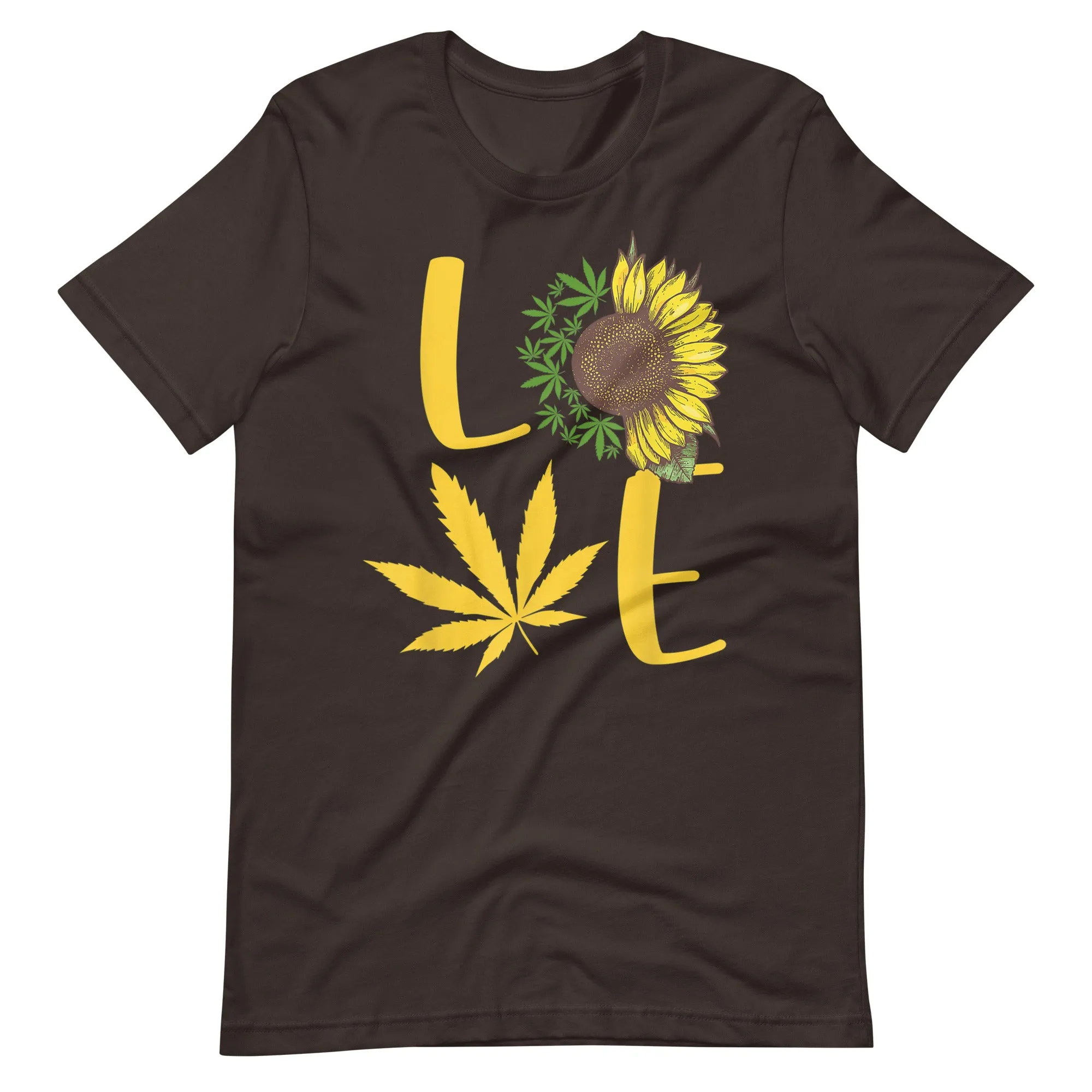 Love-Weed-Sunflower-Love-Unisex t-shirt