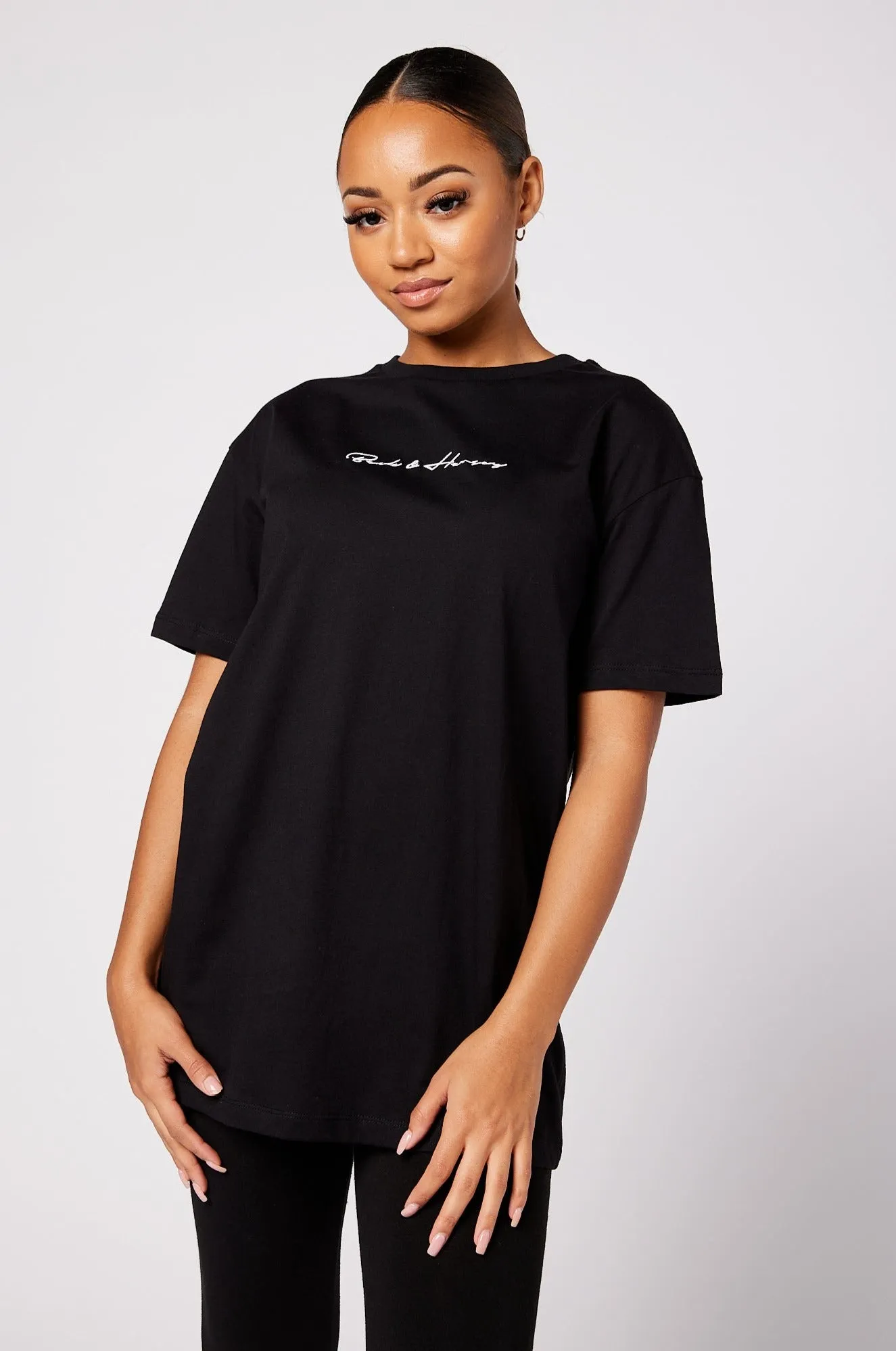 LUNA T-SHIRT- BLACK