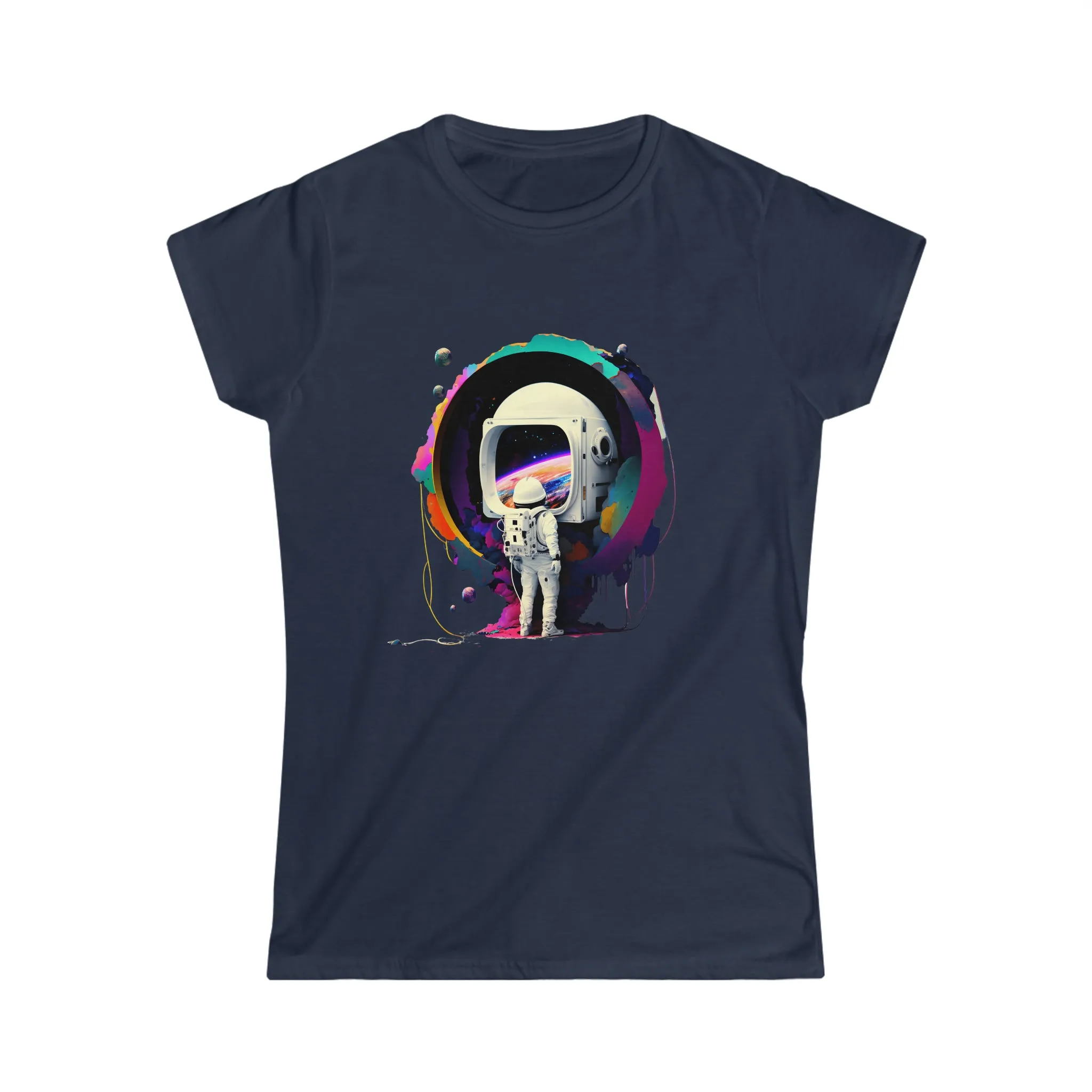 Lunar Mirror  - Women's Slim T-Shirt