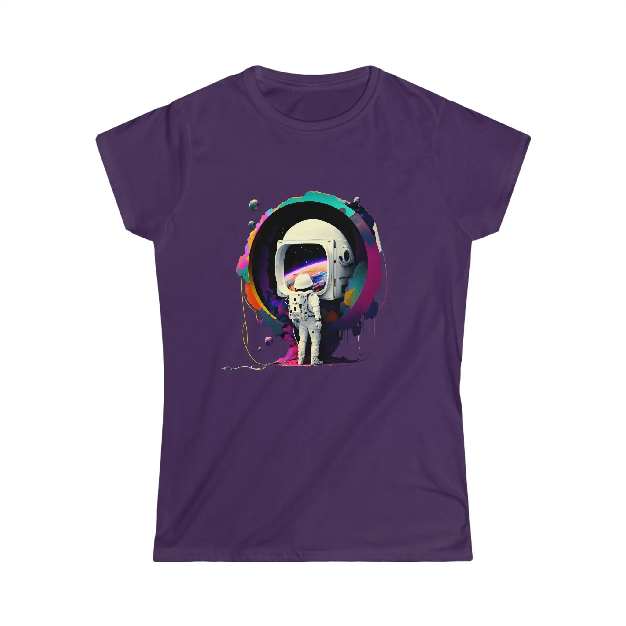 Lunar Mirror  - Women's Slim T-Shirt