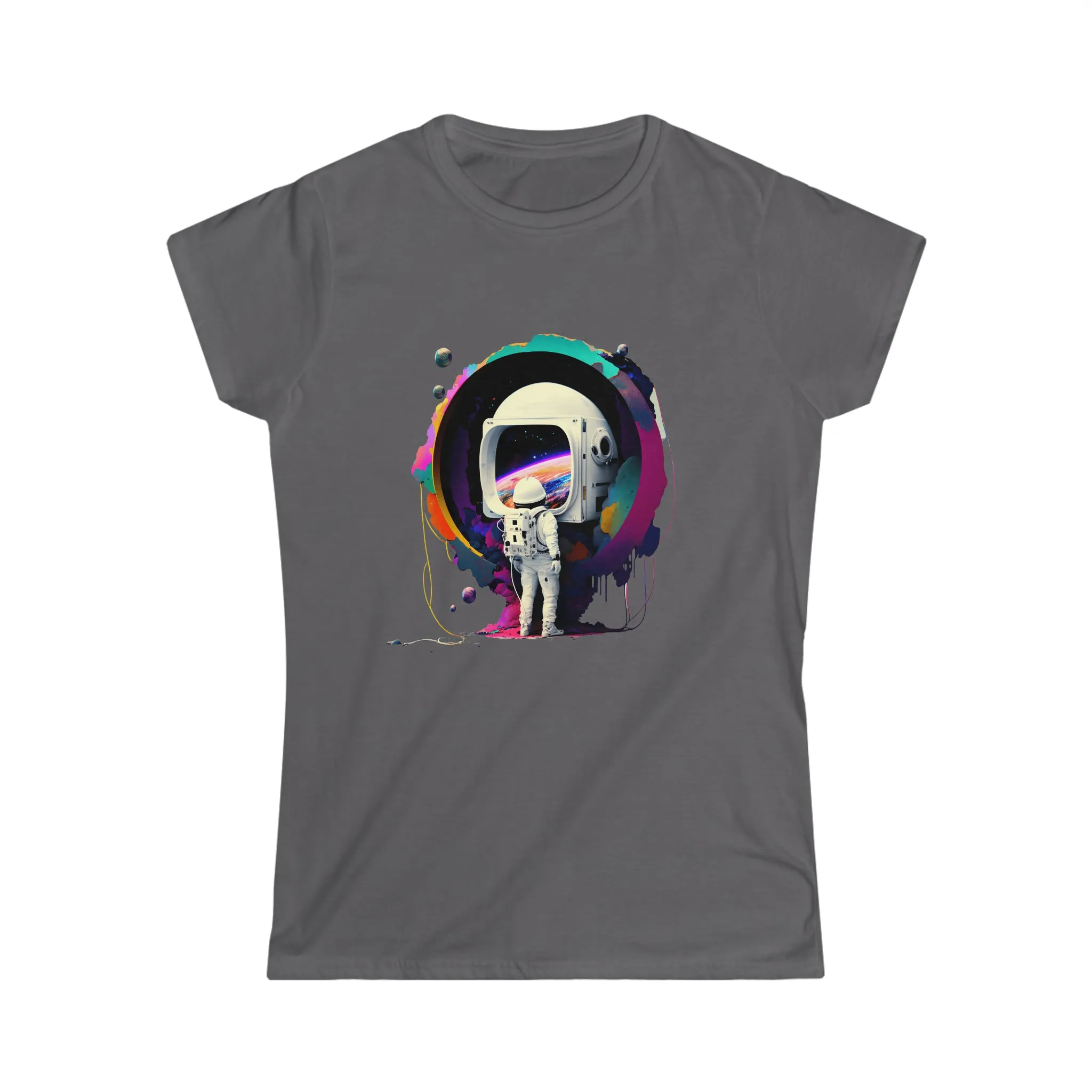 Lunar Mirror  - Women's Slim T-Shirt