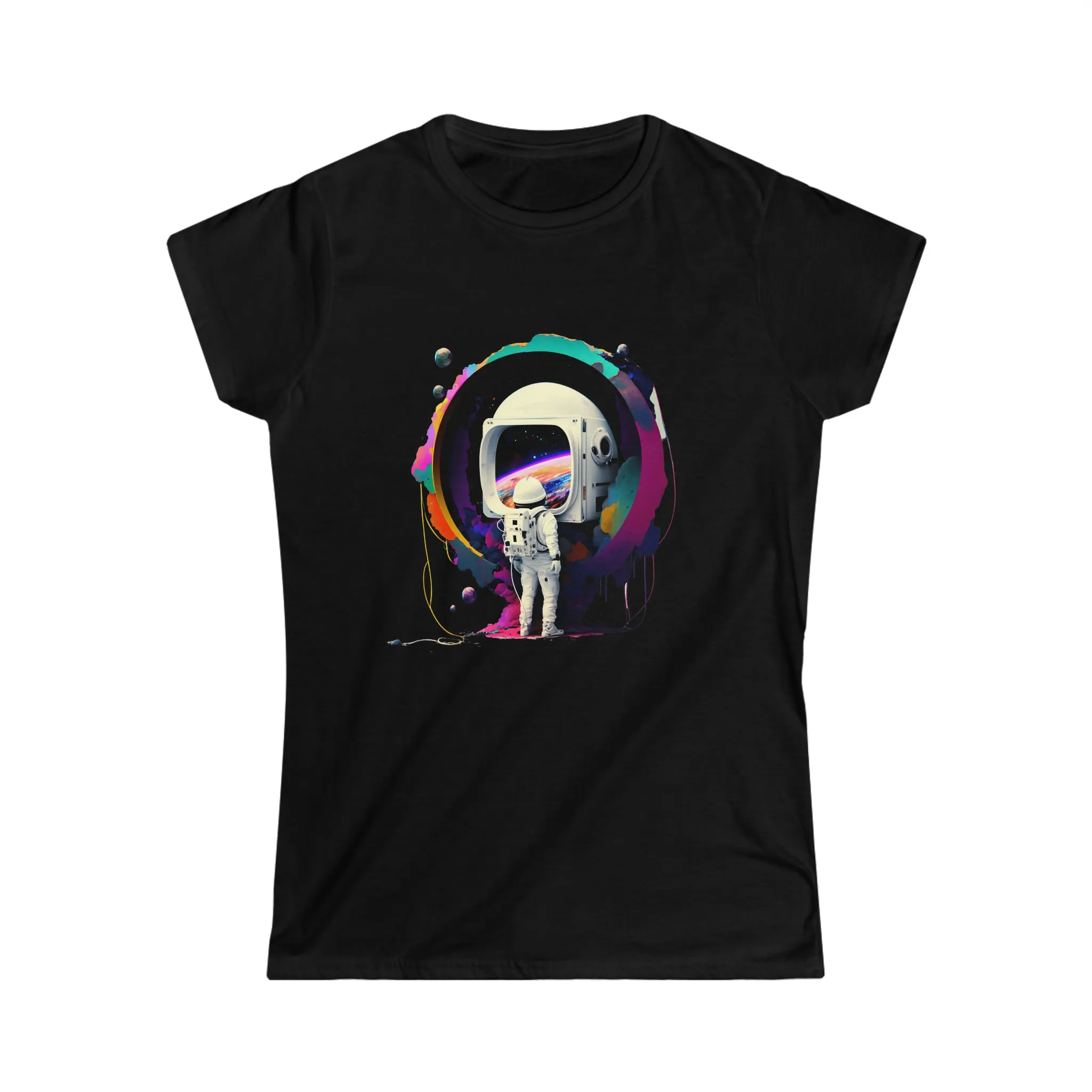 Lunar Mirror  - Women's Slim T-Shirt