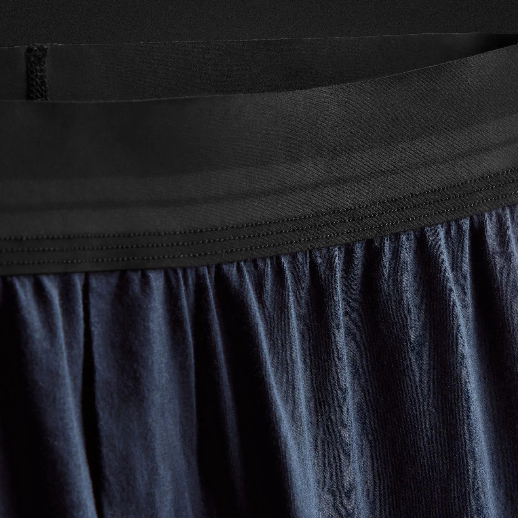 Luxe Lotus Relaxed Fit Boxer Short - French Navy