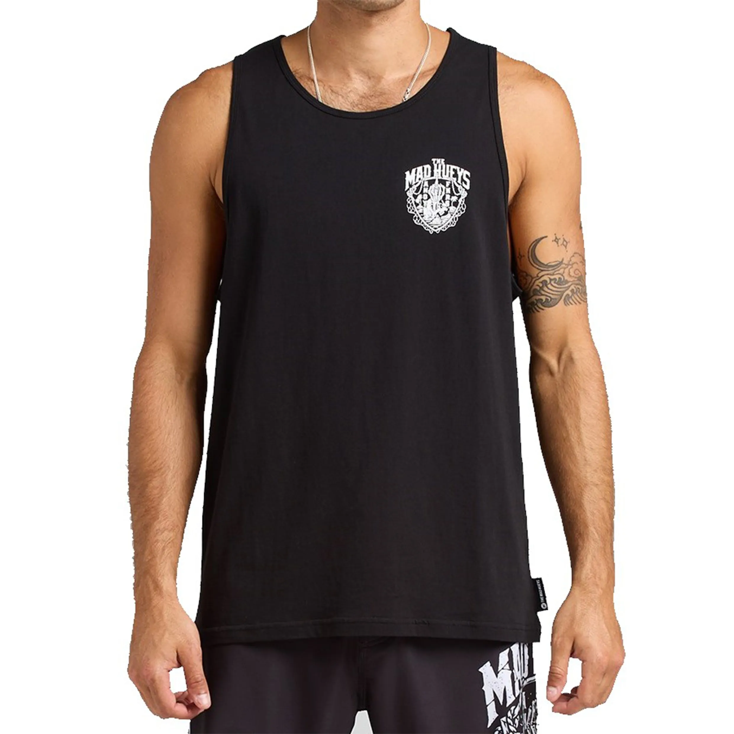 MAD HUEYS AHOY F*UCKERS TANK BLACK