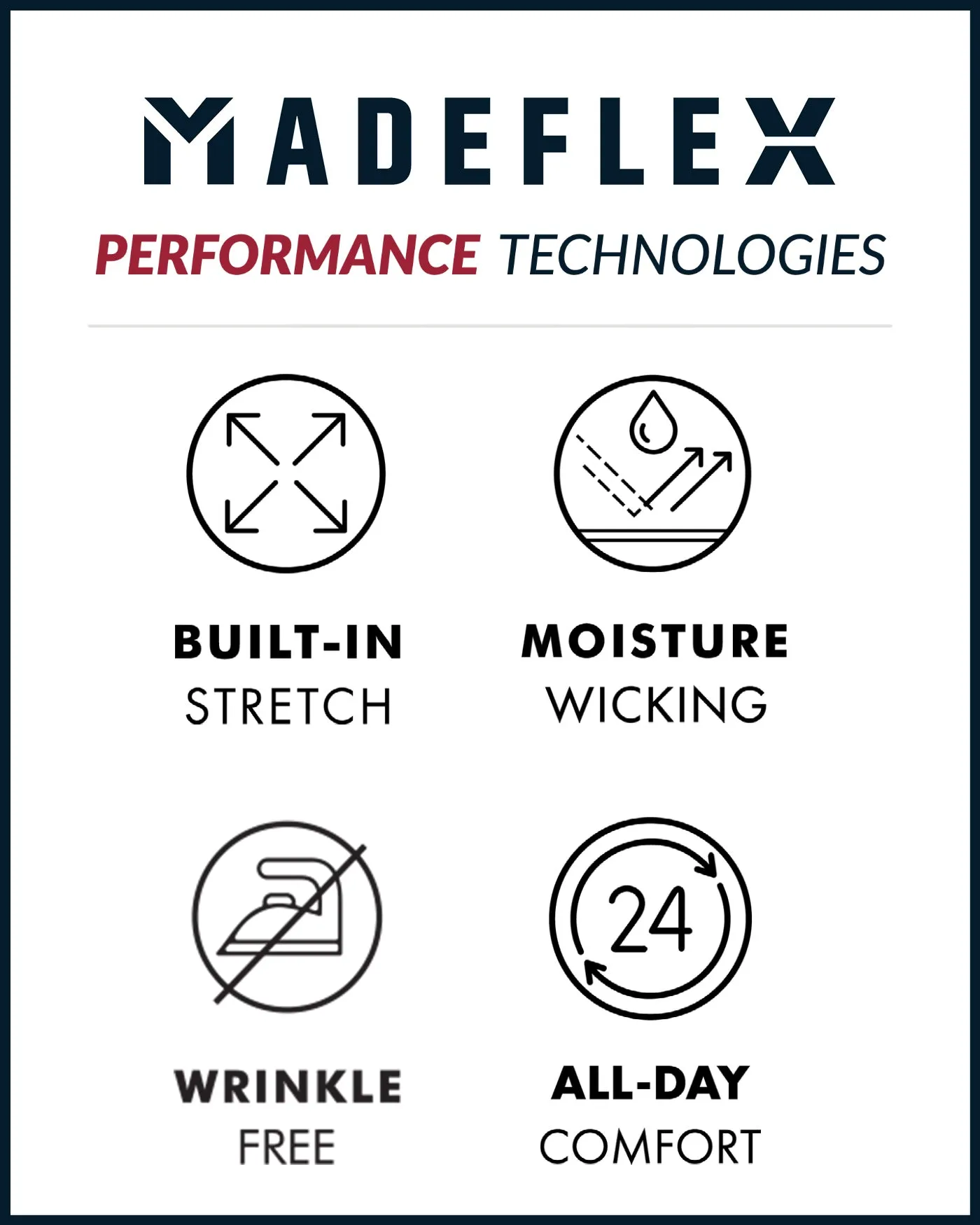 MADEFLEX SUPIMA SOFT KNIT PERFORMANCE SHIRT