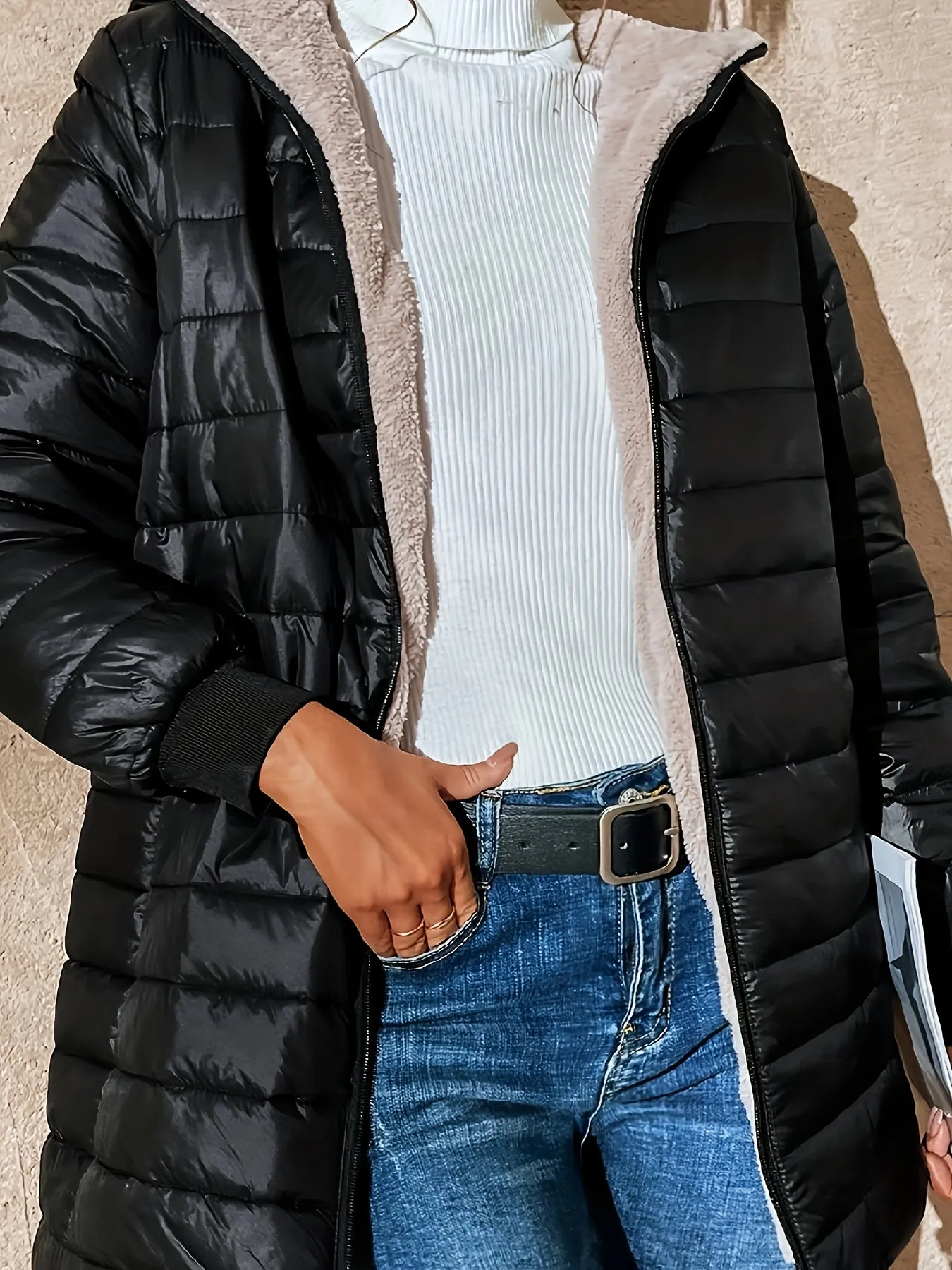Maila | Casual long jacket