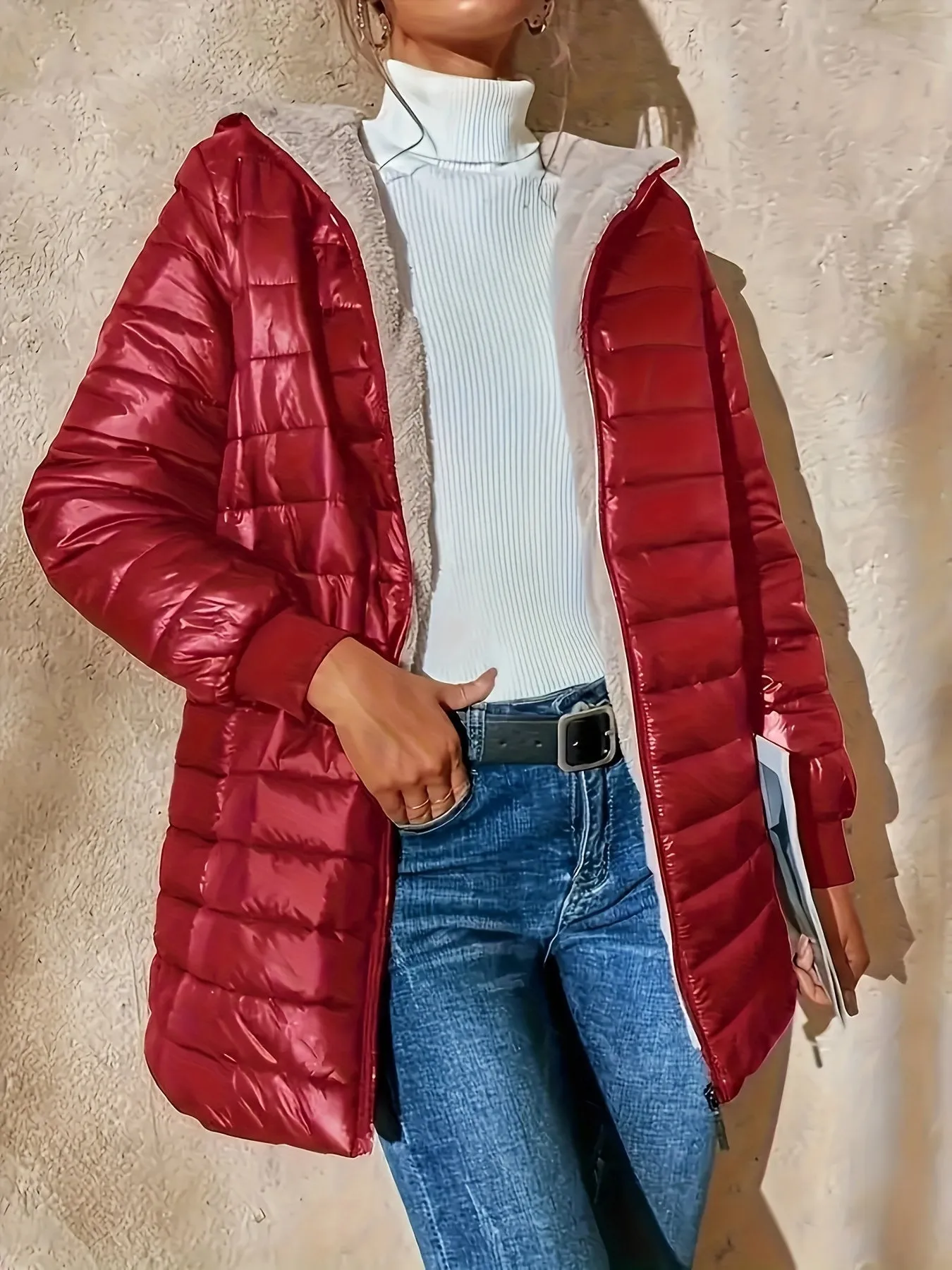 Maila | Casual long jacket
