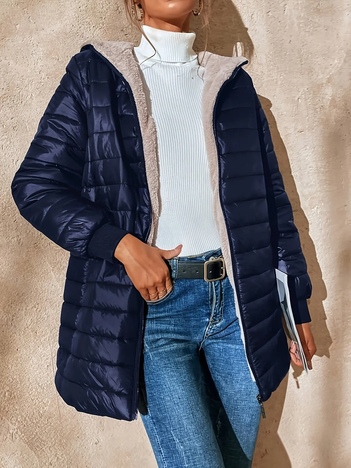 Maila | Casual long jacket