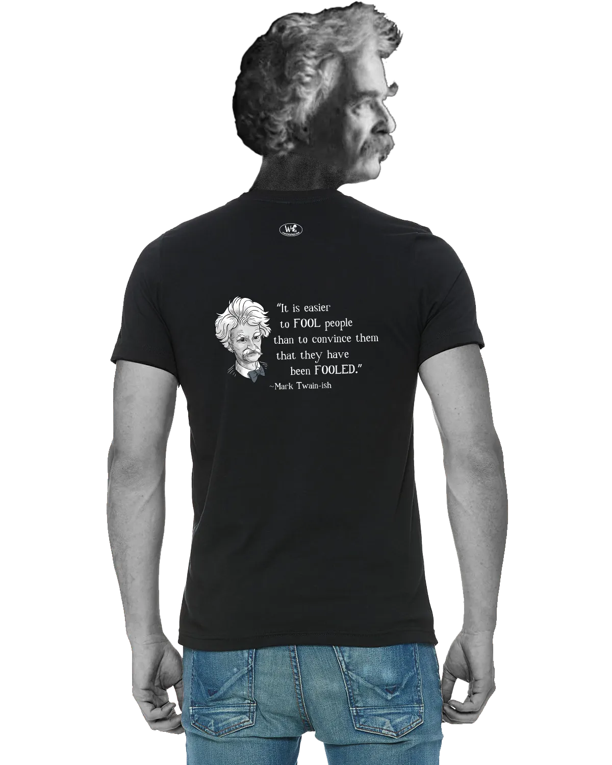 Mark Twain on Fools - Men's Edition